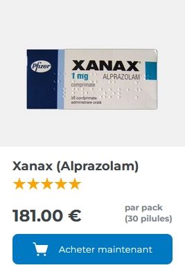 Générique de Xanax : Alprazolam